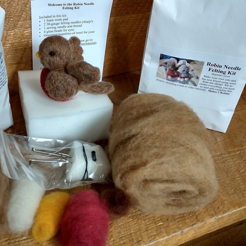Robin Felting Kit by Laura Berlage