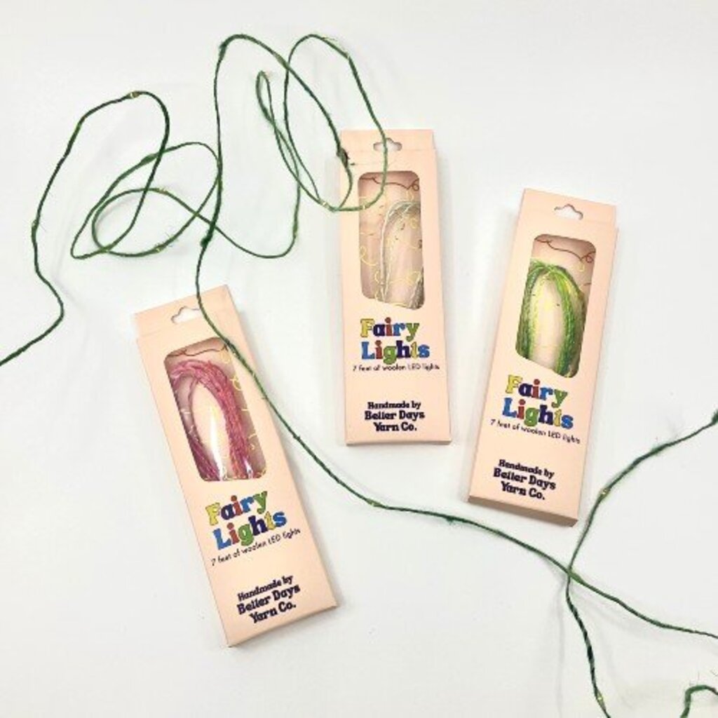 Woven LED Fairy Lights by Riley Kleve