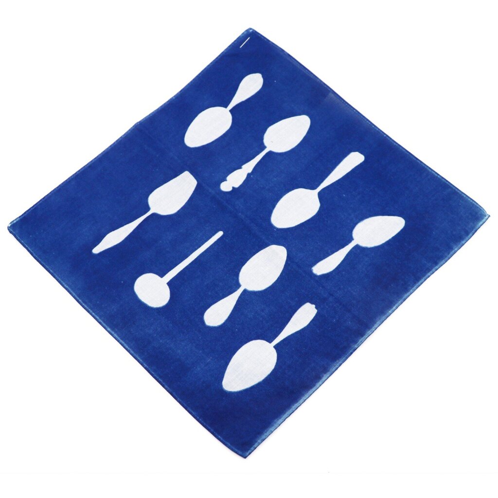 Indigo Spoonkercheif by Jazmin Hicks Dahl