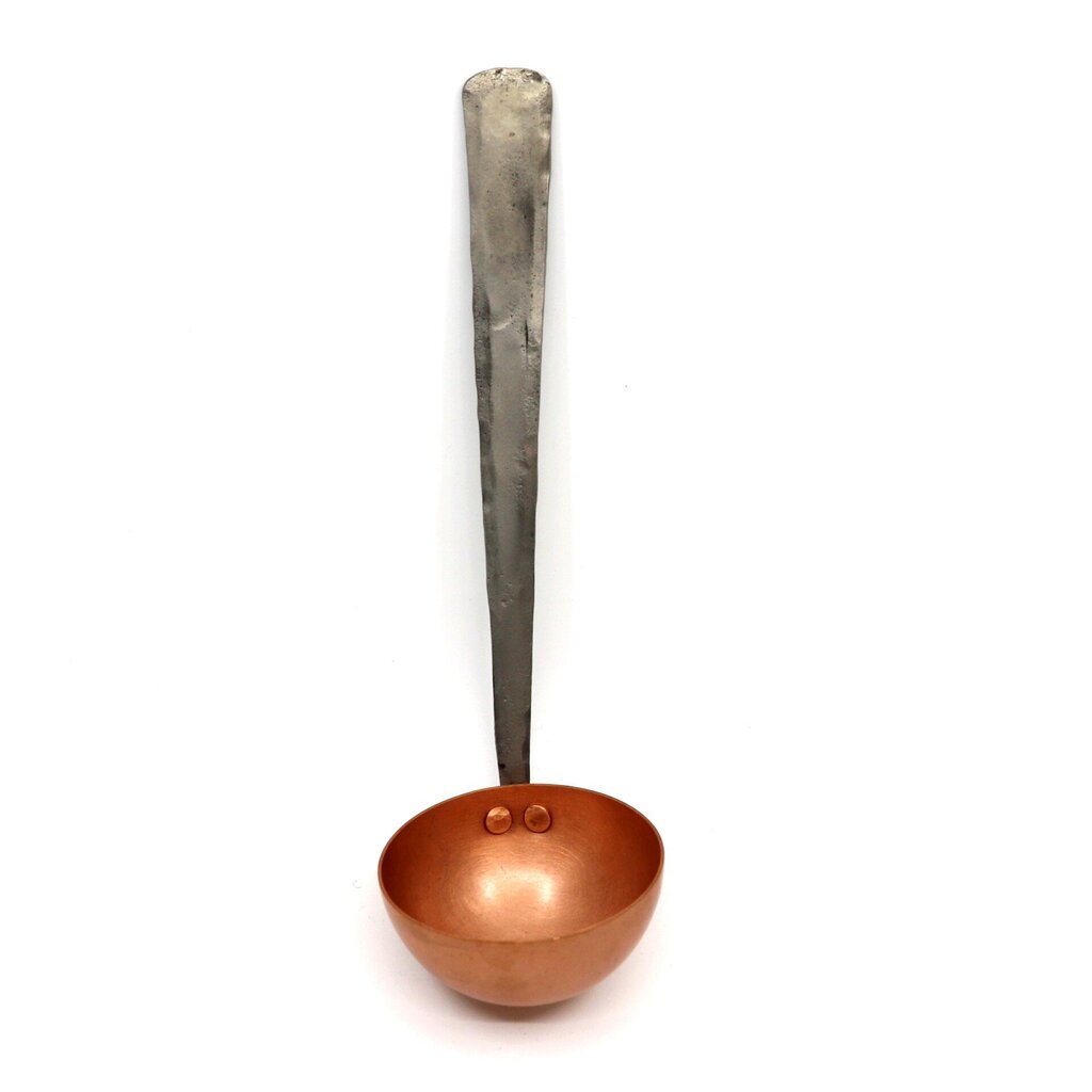 Small Copper and Stainless Steel Ladle