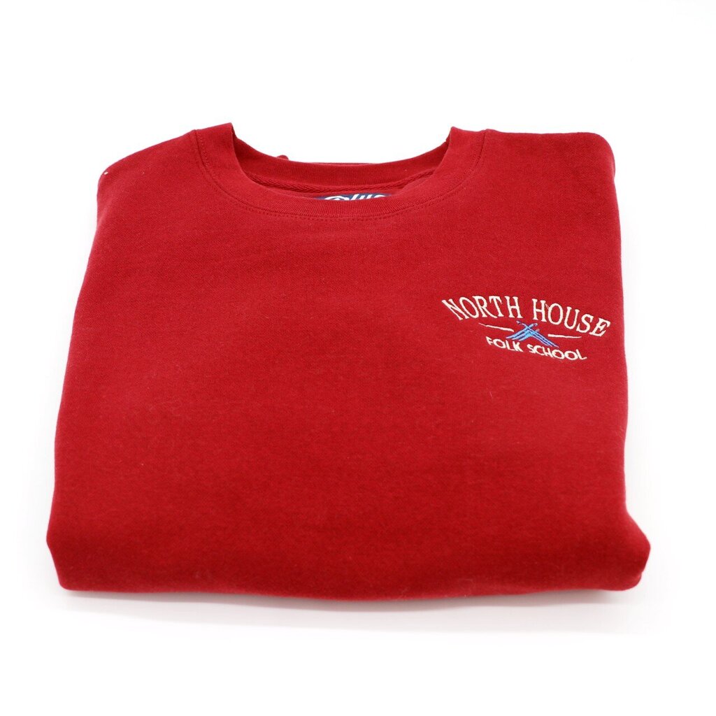 Logo Embroidered Crew