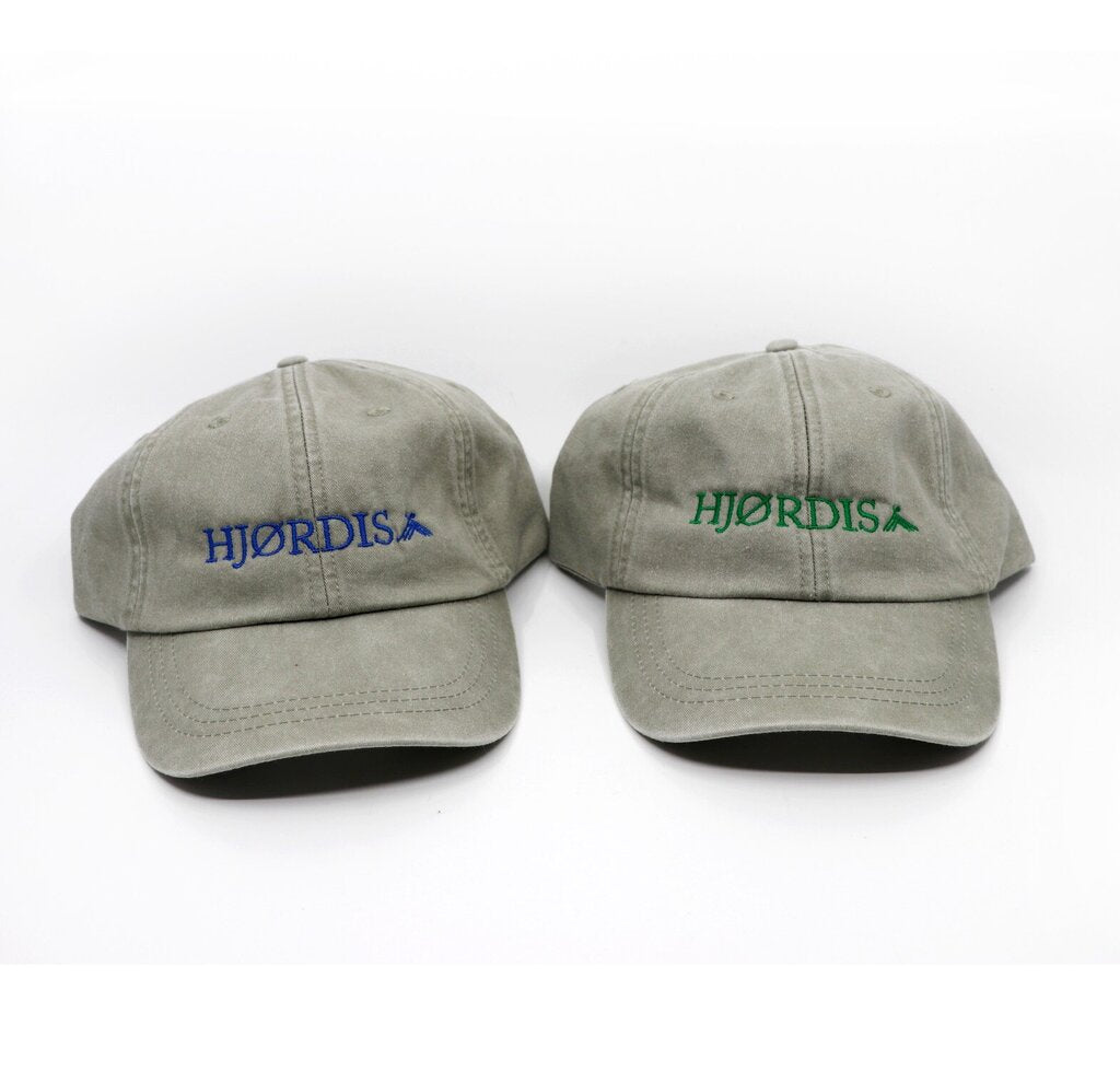 Hjordis Hat, Stone w/blue
