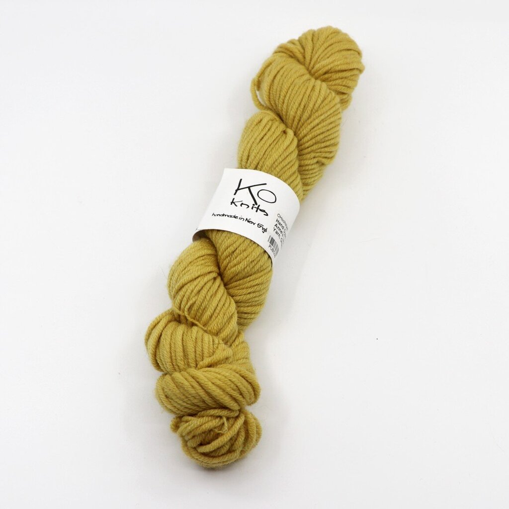 Hand Dyed Yarn, Yellow by Olivia Hochstadt