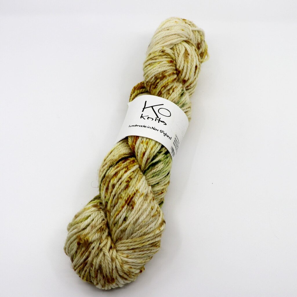 Hand Dyed Speckled Yarn by Olivia Hochstadt