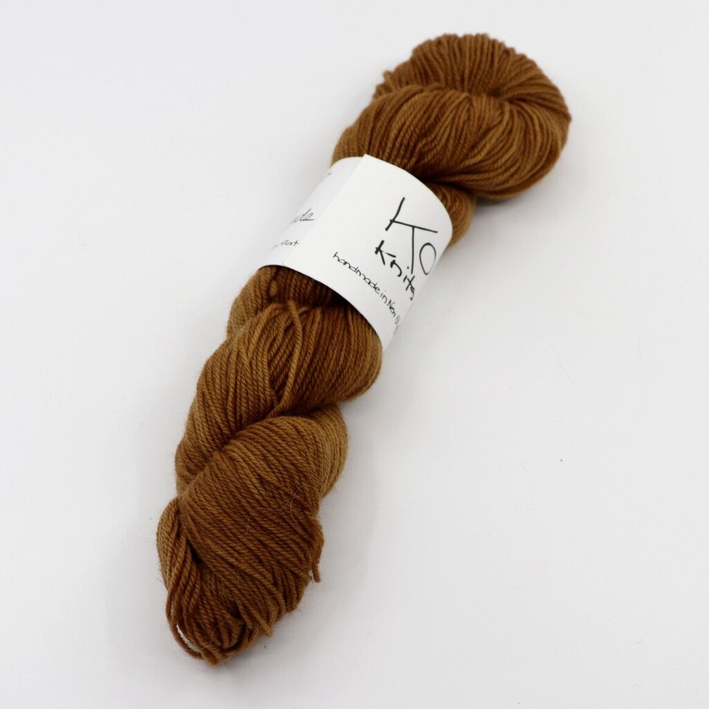 Hand Dyed Thin Yarn Black Walnut by Olivia Hochstadt