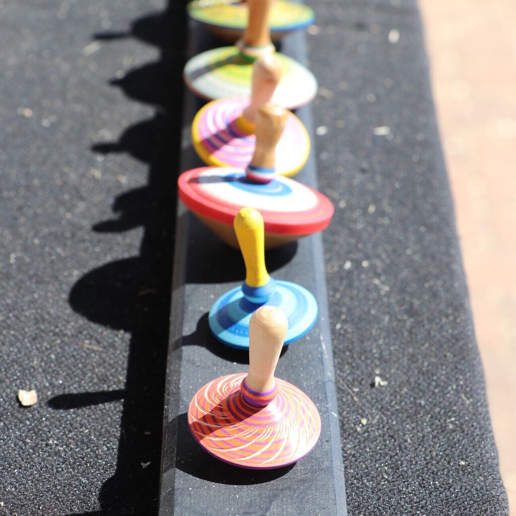 Hand Turned Tops by Cooper Ternes