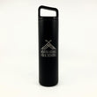 20 oz Stainless Steel Wide Mouth Bottle with Logo