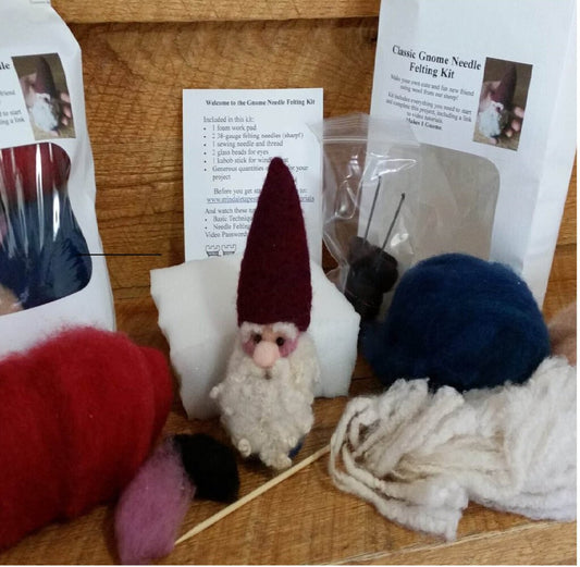 Gnome Felting Kit by Laura Berlage