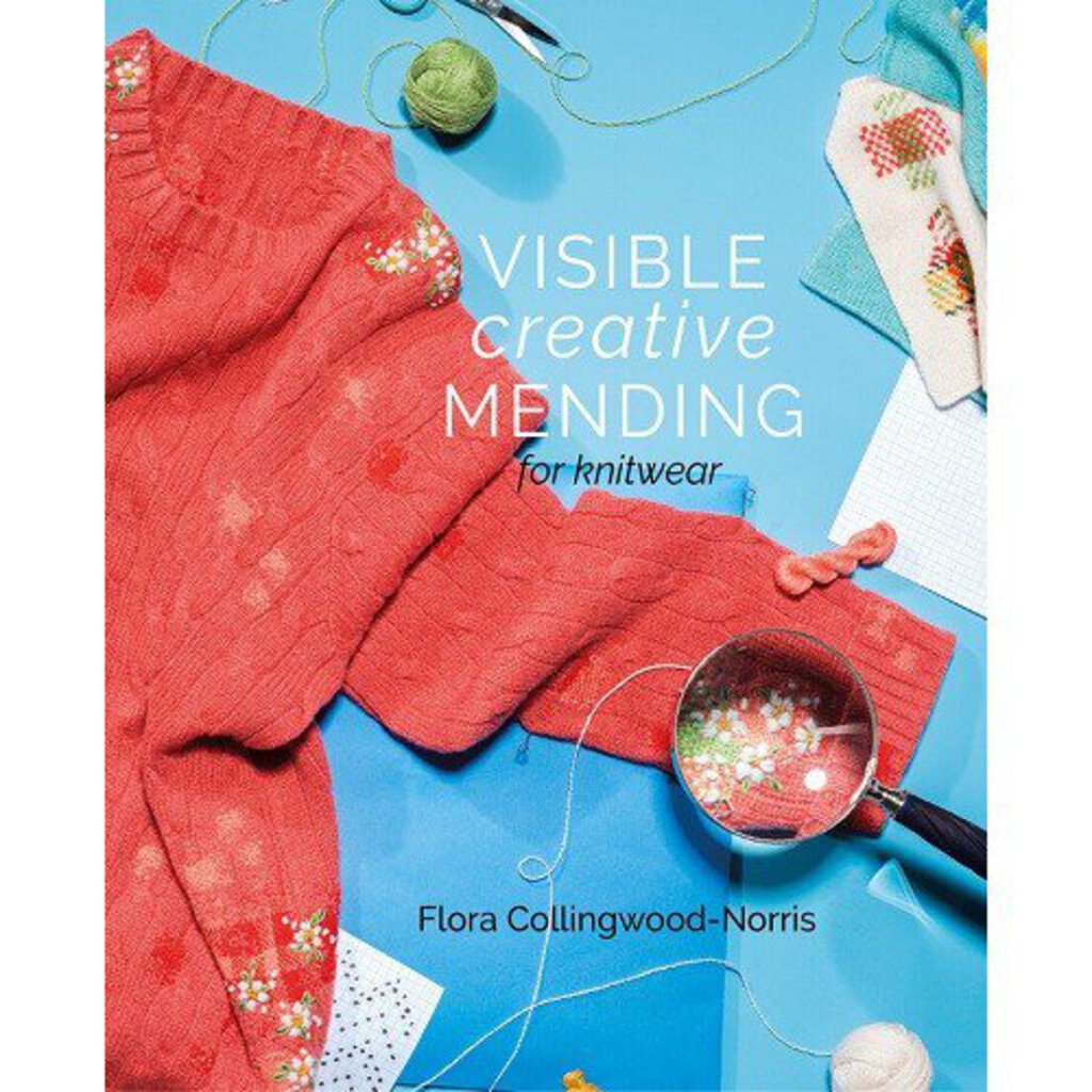 Visible Creative Mending for Knitwear