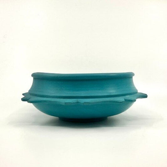 Teal 'D' Bowl by Cooper Ternes