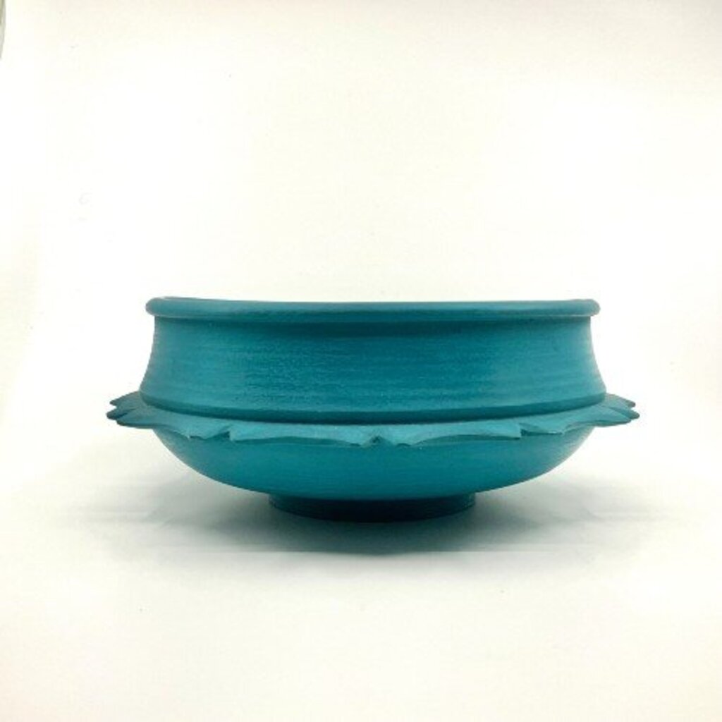 Teal 'C' Bowl by Cooper Ternes