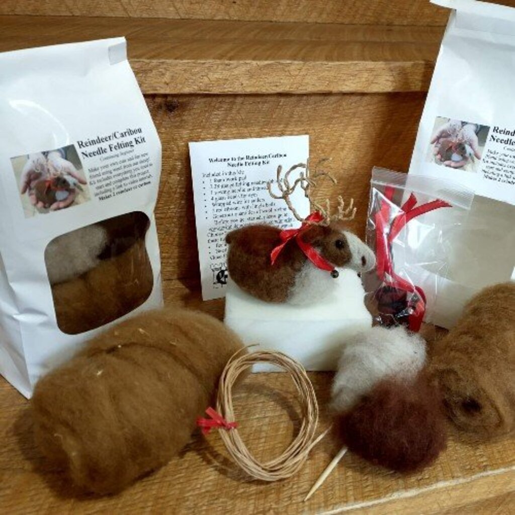 Reindeer Felting Kit by Laura Berlage