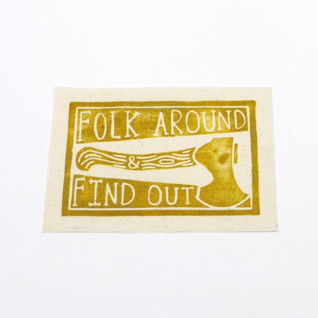 Folk Around & Find Out Patch, Asst Color, JFee