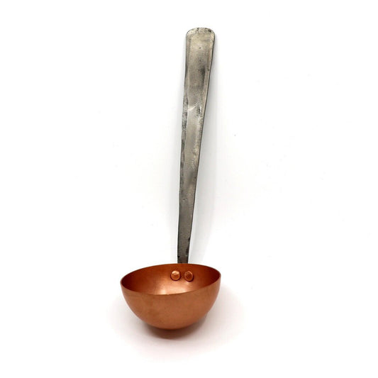 Small Copper and Stainless Steel Ladle