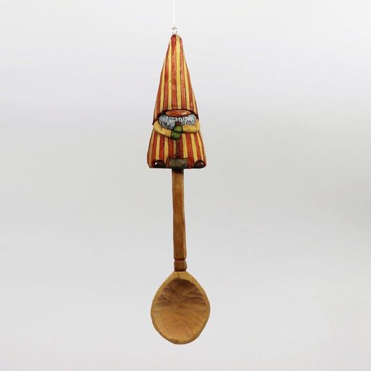 Gnome Spoon Ornament with Axe by Bruce Futterer