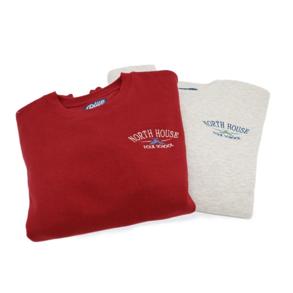 Logo Embroidered Crew