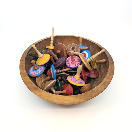 Hand Turned Tops by Cooper Ternes