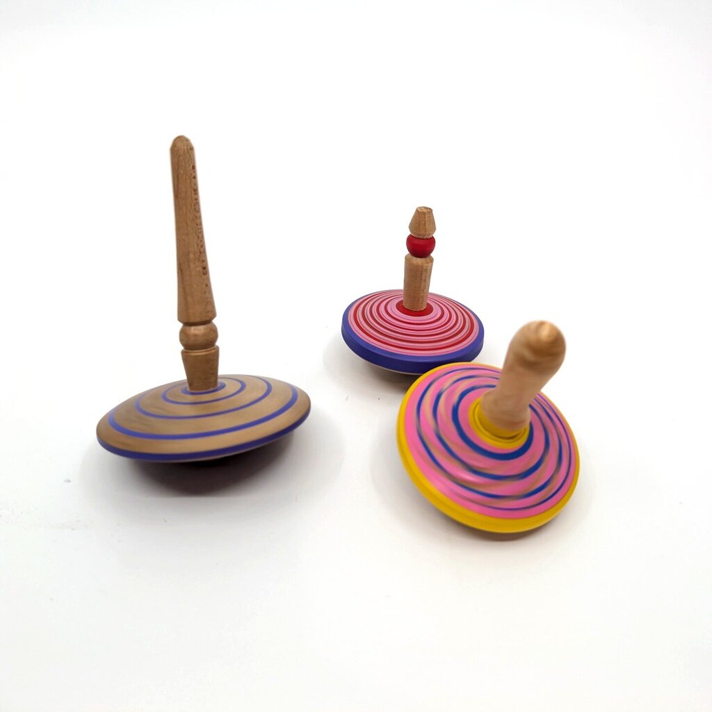 Hand Turned Tops by Cooper Ternes