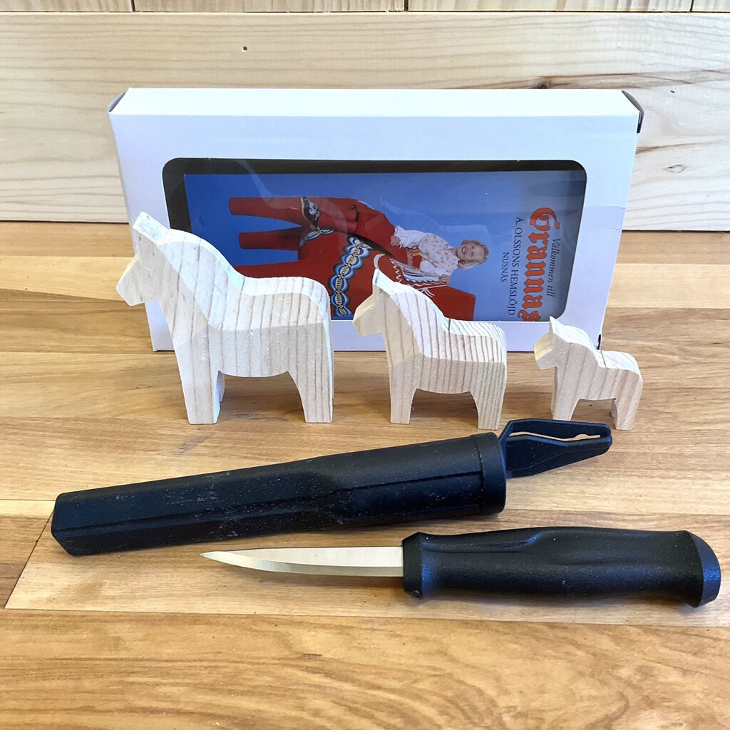 Dala Horse Starter Kit with Knife