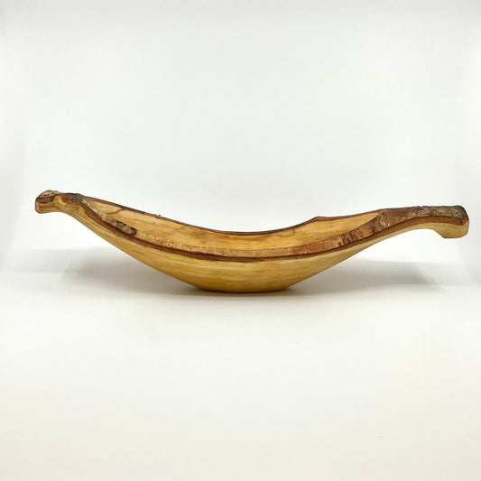 Handcarved Bark Edge Bowl by Jon Strom
