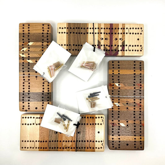 Travel Cribbage Sets by Wilder Woodshop