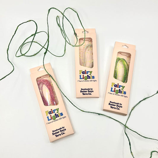 Woven LED Fairy Lights by Riley Kleve