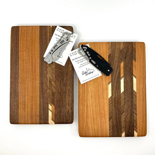 On the Go Board w/Knife #21, Wilder Woodshop