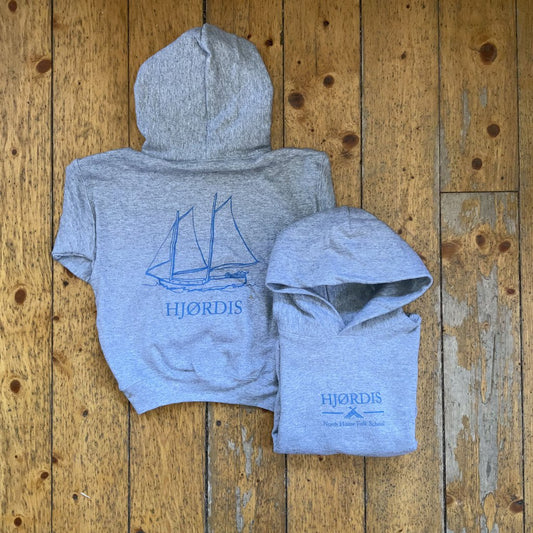 Kids Gray Hjordis Hood