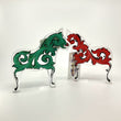 Acrylic Dala Horses by Tara Austin