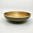 Large Sage Green Turned Bowl by Mary Tripoli