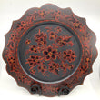 16" Rosemal Plate by Mary Schliep